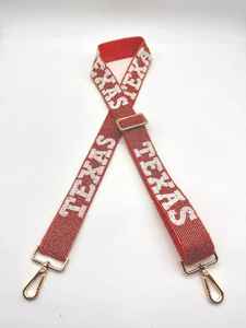 Texas perlé sac à main sangle à la main perlé sac sangle clair sac sangle Texas sac accessoire idée cadeau - Product Image 3