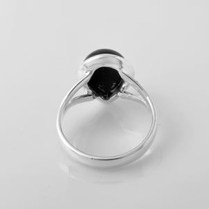 Eminent Genuine Black Onyx Gemstone Eternity Vermeil <b>Rings</b> Handmade Solid 925 Sterling Silver Jewelry For Women And <b>Girl</b> Gift - Product Image 4