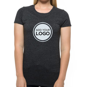 T-shirt à col rond à manches courtes de coupe classique pour femmes Bella Canvas T-shirt à manches courtes en jersey décontracté pour femmes - Product Image 3