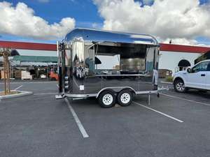 New 220V Towable Food Trailer with GPS Tracking Built-In Power for Fast Food Snacks Hotdogs Candy Chips Ice Cream (Fiberglass) - Product Image 4