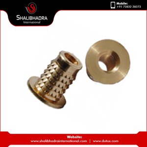 Durable Brass Multi-Headed <b>Insert</b> Nut M3 <b>Thread</b> Polished Finish Industrial Grade Custom Packaging Manufacturer India - Product Image 2