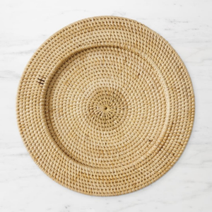 Wholesale Bulk <b>Rattan</b> Charger Plates New Arrival Wholesale <b>Rattan</b> Charger Plates Handmade Wicker <b>Placemats</b> for Home & Event - Product Image 2