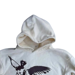 เสื้อฮู้ดพิมพ์ลายสกรีนเสื้อมีฮู้ดสำหรับผู้ชาย440ผ้าฝ้ายน้ำหนักมาก GSM สำหรับใส่ได้ทั้งชายและหญิงโลโก้ออกแบบได้ตามที่ต้องการ - Product Image 3