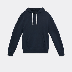 Wholesale 300gsm 100% Cotton Heavy Warm <b>Brushed</b> Unisex Pullover Custom Printing Embroidery Logo Hoodies - Product Image 5