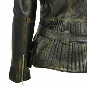 Veste de course de motocross pour homme en peau d'agneau de haute qualité, design 2024, doublure en viscose matelassée, respirante et rapide - Product Image 6