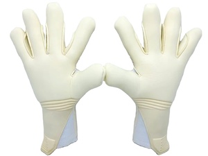 Gants de gardien de but de football professionnels ALTAF BROTHERS, à doigts entiers, respirants, en latex 4 mm, pour extérieur, unisexes, à lacets - Product Image 4