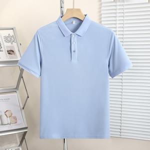 Polo à manches courtes personnalisé avec impression du logo, vêtements de travail, uniforme de groupe, chemise publicitaire, vêtements pour hommes brodés - Product Image 1