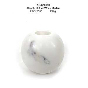 Portavelas de Mármol Beige Marrón de 445 Gramos, Hecho a Mano, Calidad de Exportación India, 2x2x3 Pulgadas, Decoración de Hogar de Lujo - Product Image 6