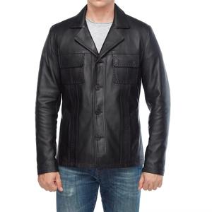 Veste en cuir véritable de serpent pour homme, haute qualité, dernière collection 2026, élégante et tendance, design durable, devant - Product Image 1