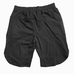 Short de plage d'été en tricot de 5 pouces pour hommes Quick Dry Gym Jogger Taille élastique Logo personnalisé Impression solide Sports décontractés - Product Image 5