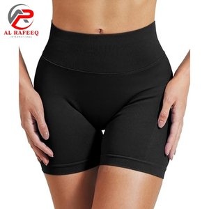 Short de yoga de gymnastique taille haute pour femme Leggings de levage des fesses sans couture avec contrôle du ventre pour l'entraînement - Product Image 3