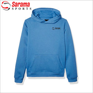 Sudaderas con Capucha de Felpa de Algodón Grueso Marrón Extra Grandes de Alta Calidad Personalizadas OEM para Hombre al por Mayor - Product Image 2