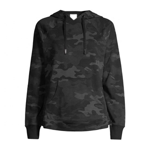 Sudadera con capucha personalizable de gran tamaño para hombre, jersey con patrón sólido, ropa de calle de invierno de lana, logotipo personalizado en blanco - Product Image 1