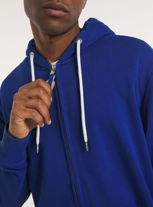 Sudadera con capucha de invierno con cremallera de algodón 100% de ajuste clásico para hombres con diseño de logotipo personalizado e impresión digital para promoción - Product Image 5