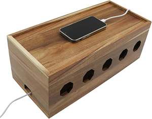 กล่องเก็บเราเตอร์ไวไฟไม้แบบกำหนดเอง |   งานฝีมือคุณภาพดี |   โรงงานขายส่งจำนวนมาก - Product Image 2