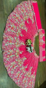 Stylish Women's Faux Georgette Embroidery Sequins Clutches Adults' Summer Fashion Cancan & Canvas Patta - Product Image 6