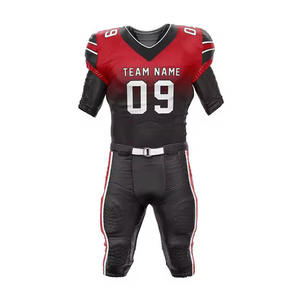 Uniforme Deportivo de Fútbol Americano de Manga Corta, Diseño Premium, Calidad Superior, Transpirable, Estampado, Tallas Grandes, Unisex, Venta Especial para Equipos - Product Image 3