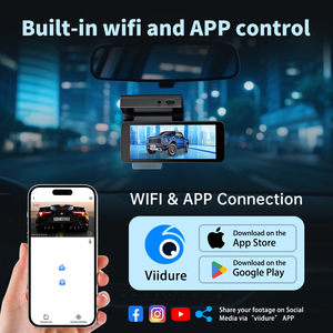 Bán Chạy Nhất 3.4 Inch Dash Máy Ảnh 4K + 1080P Wifi GPS ADAS Starvis 2 Máy Ảnh Với Ghi Âm Vòng Lặp G-Cảm Biến Tầm Nhìn Ban Đêm Xe <span class=keywords><strong>DVR</strong></span> - Product Image 3