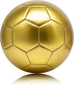Balón de Fútbol Dorado de 32 Paneles, Tamaño 5, Sin Marca, para Entrenamiento, Estilo Clásico - Product Image 4