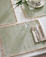 Sous-verres carrés vintage en jute marron faits à la main, écologiques, classiques, 34 cm, pour cuisine, tapis de table, décoration de table - Vente en gros
