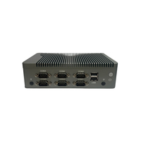 PC Box Industriel Haute Performance Sans Ventilateur Intel N97 Double LAN Triple Affichage 6COM DDR4 Pour l'Automatisation Industrielle