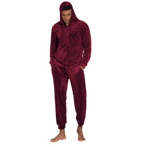 Sweat-shirt à capuche zippé pour homme, de haute qualité, imprimé, respirant, séchage rapide, 100% coton, chaud, pour le sport et le jogging - Product Image 4