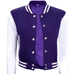 Venta caliente Chaquetas de las mujeres Varsity Precio al por mayor Servicio OEM Nueva llegada Chaquetas de las mujeres Chaqueta de las universidades transpirables para las mujeres - Product Image 1