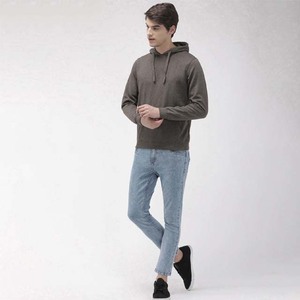 New Arrival Men Breathable Hoodies Plus Size Men Street Wear Hoodies Custom Logo plus size Hoodies acid wash material hoodies - Product Image 3