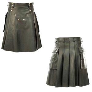 Kilts de Cuero Unisex de Nuevo Estilo en Oferta con el Mejor Precio, Etiqueta Privada al por Mayor para Adultos, Logotipo Personalizado y Servicio OEM - Product Image 1