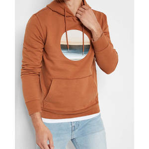 Vente en gros de sweats à capuche pour hommes en coton 100%, impression DTF personnalisée, sweat à capuche en polaire pour hommes - Product Image 2