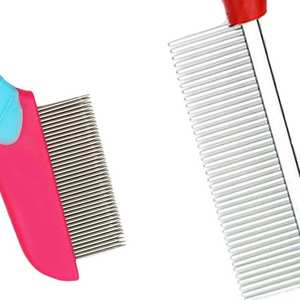 Peigne de toilettage pour animaux de compagnie en acier inoxydable à glisse facile, technologie laser, logo personnalisable, design durable, professionnel et élégant - Product Image 6