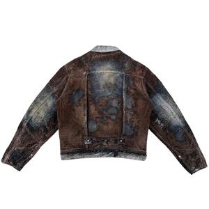 Chaqueta Vaquera Urbana Viral para Hombre, Diseñada para las Tendencias de Moda de 2025, Perfecta para Combinar en Capas y para un Estilo Casual Diario - Product Image 4