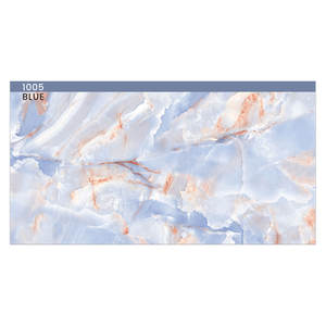 Azulejos de suelo de porcelana esmaltada Digital de última colección de alto diseño 600x1200 Interior brillante mate hecho mármol indio - Product Image 3