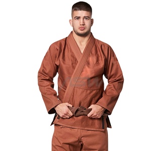Custom Made High Quality Training Karate Uniform with <b>Belt</b> Front Logo 100% Cotton Quick Dry Breathable Lightweight & <b>Elastic</b> Men - Product Image 2