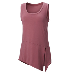 Camisolas sin mangas para mujer al por mayor, tendencia verano 2026, casuales, transpirables, de algodón acanalado, ajuste ceñido, para gimnasio y yoga, venta al por mayor - Product Image 4