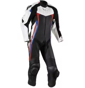 Motorcycle Genuine Leather Suit Anti-fall & Wear-resistant Mens <b>Motorbike</b> Jacket Leather Sportswear with Plus Size Feature - Product Image 1