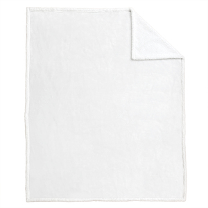 Coperta in flanella bianca industriale in poliestere 100% lavorata a maglia, morbida, stampabile, in tessuto bianco per sublimazione, ideale per il fai da te e l'acquisto all'ingrosso - Product Image 1