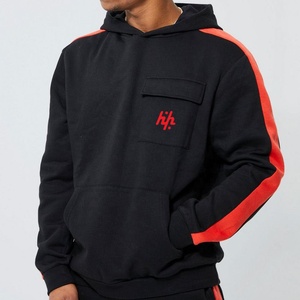 Vente en gros OEM personnalisés Pull Colorblock Sweat à capuche avec logo personnalisé Sweat à capuche unisexe respirant avec poche par Huzaifa Produit - Product Image 1