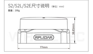 Aismartlink <span class=keywords><strong>rplidar</strong></span> A1 C1 S2 slamtec dtof ranging และระบบนำทางพร้อมเอกสาร ROS - Product Image 6