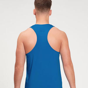 Camisetas sin mangas de algodón y poliéster, camisetas deportivas para culturismo, entrenamiento muscular, camisetas sin mangas sin costuras a precios mayoristas - Product Image 3