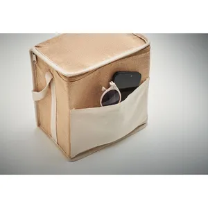 Sac isotherme en jute LONA 3L, boîte isotherme durable pour le merchandising - Product Image 1