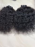 Paquets de cheveux indiens bruts non transformés de qualité supérieure, extensions de cheveux humains naturels à cuticule alignée, fournisseur de gros Inde