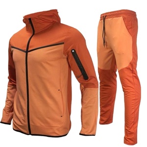 Survêtement d'hiver en polaire technique pour hommes, jogging latéral avec logo personnalisé et coupe confortable - Product Image 2