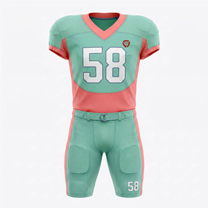 Uniforme de football américain, vêtements de sport haut de gamme, tissu confortable et durable, parfait pour l'entraînement quotidien - Product Image 1