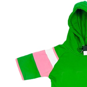 Sweat à capuche unisexe personnalisé OEM en molleton bouclette 100 % coton avec logo brodé et imprimé, fermeture éclair intégrée - Product Image 3