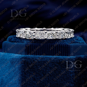 0.20 CT สดใสตัด Moissanite แหวนแต่งงานเพชรสดใสเพชรวงนิรันดร์เต็มรูปแบบเพชรตลอดไปของขวัญแหวนเจ้าสาว - Product Image 6