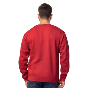 สเวตเชิ้ตแบบสวมหัวแขนยาวผ้าฝ้าย100% แบบหนาเสื้อสวมหัวสีพื้นโลโก้ตามสั่งสำหรับฤดูหนาว - Product Image 3