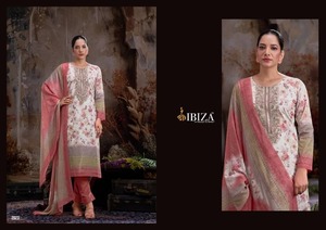Catálogo al por mayor costura superior paquistaní Salwar Kameez máquina de mano bordada verano invierno secado rápido estilo moderno - Product Image 2