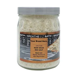 Private Label White Label Raw Dead SEA Salt Not Cleaned Still Contains All Dead Sea Minerals Including Dead sea Mud Fine