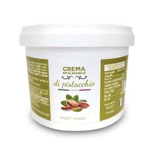 Seau Maxi de crème pistache à saveur de vanille de qualité supérieure 3kg de délicieuse crème à tartiner pour boulangerie et supermarché - Product Image 2